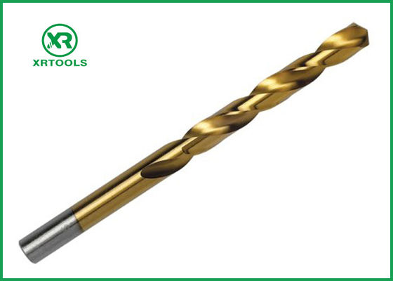 comprar O bocado de broca da torção HSS4341, rolo forjou meios bocados de broca à terra de Tin Coated hss fabricação em linha