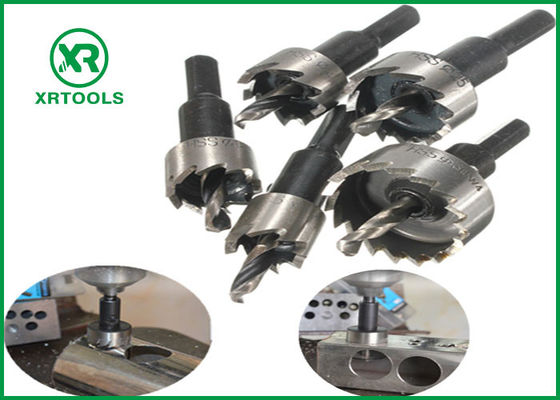 comprar Serra terminada branca do furo do HSS, perfuração acanelado do metal da serra do furo do metal dos dentes fabricação em linha