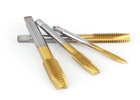 comprar Machos de máquina HSS padrão DIN371 oferecendo passo de 0,5 a 1,25 e acabamento superficial brilhante, ideais para tarefas de rosqueamento precisas fabricação em linha