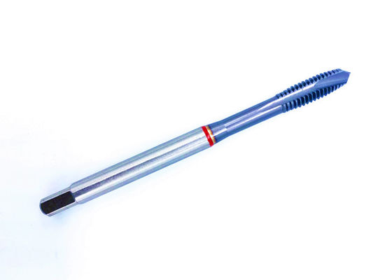 comprar O ponto espiral vermelho TICN do anel M6X1.0 revestiu torneiras da máquina do HSS fabricação em linha